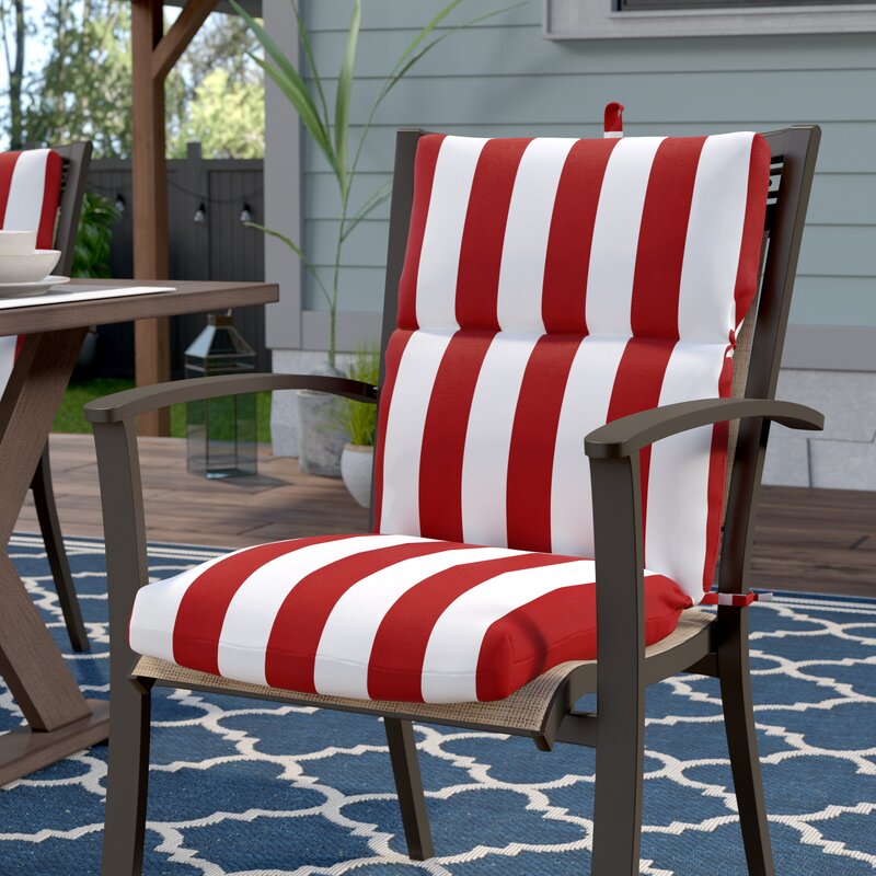 Breakwater Bay Indoor/Outdoor Dining Chair Cushion & Reviews | Wayfair